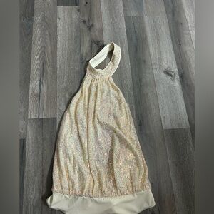 Sequin bodysuit, small